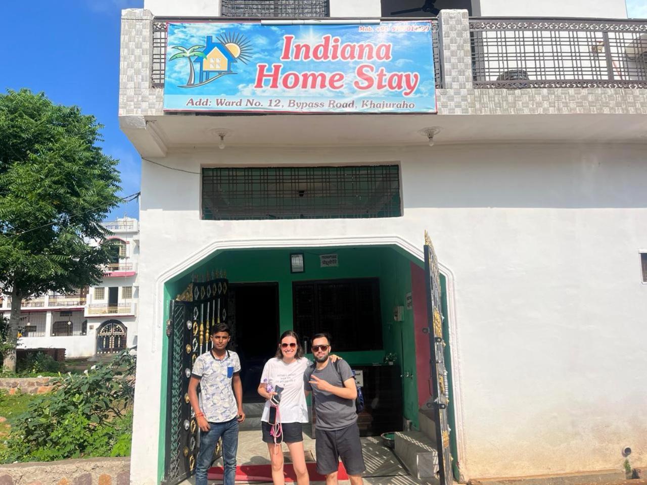 Indiana Home Stay Кхаджурахо Экстерьер фото